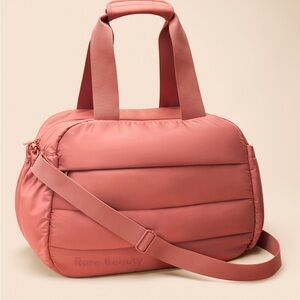 Rare Beauty Coral Travel Bag